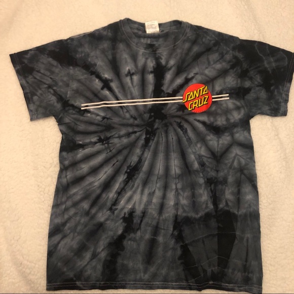 Santa Cruz tie dye shirt - Picture 1 of 3